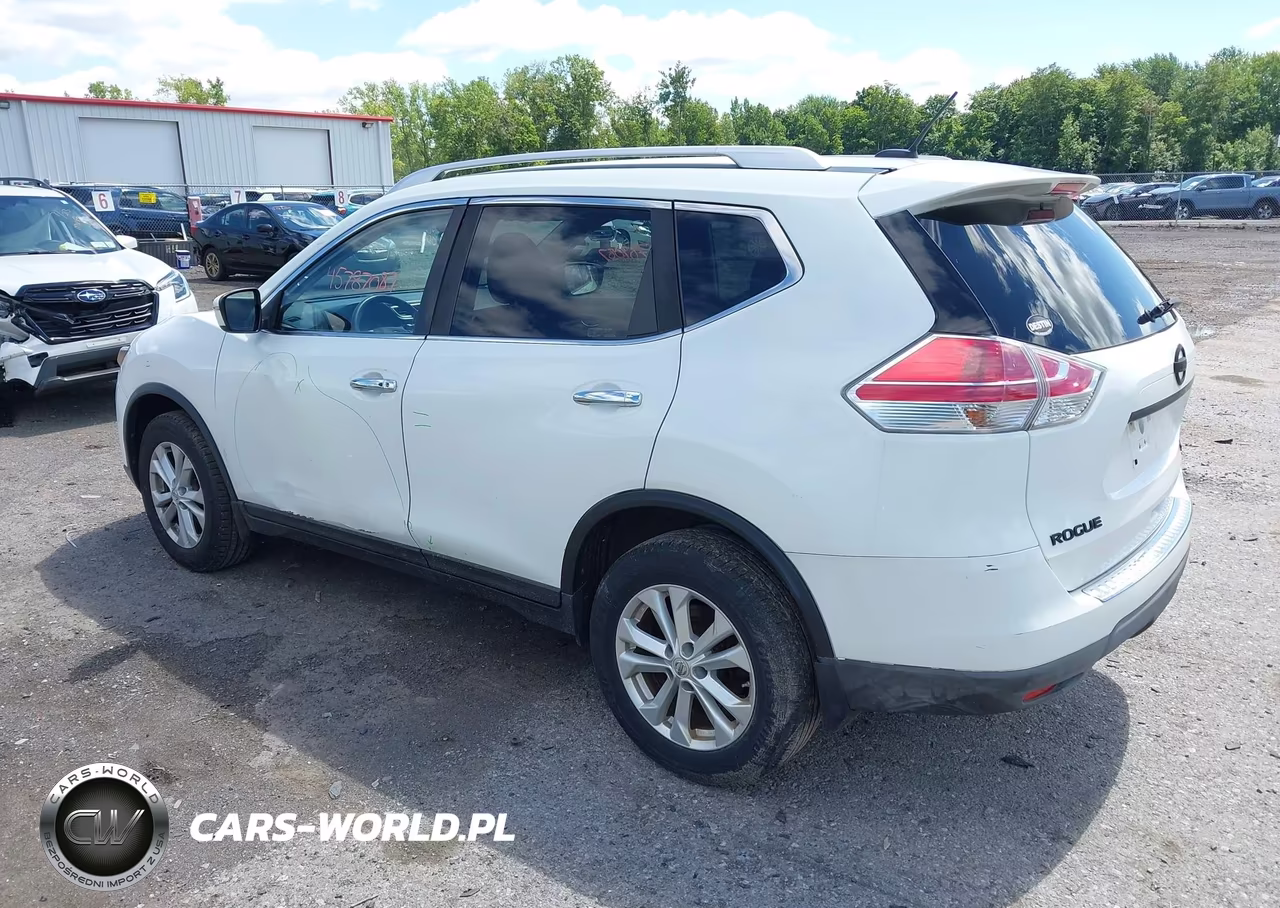 2016 Nissan Rogue Sv VIN:KNMAT2MV8GP625695 - 3