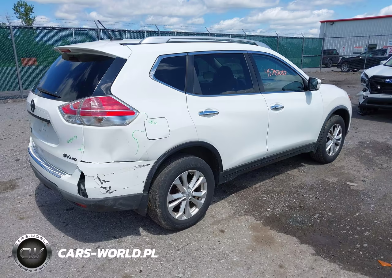 2016 Nissan Rogue Sv VIN:KNMAT2MV8GP625695 - 4