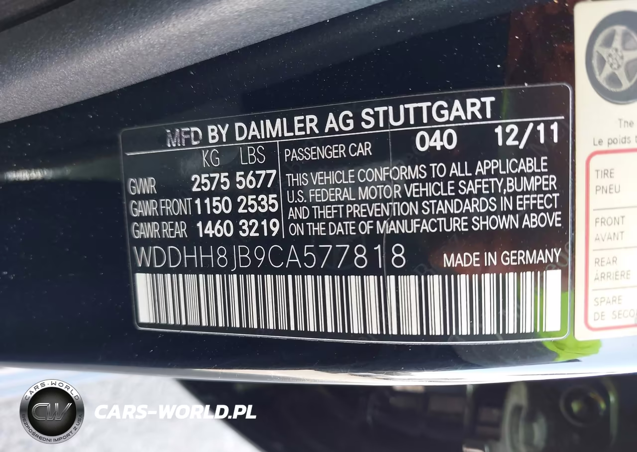 2012 Mercedes-Benz E 350 4Matic VIN:WDDHH8JB9CA577818 - 9