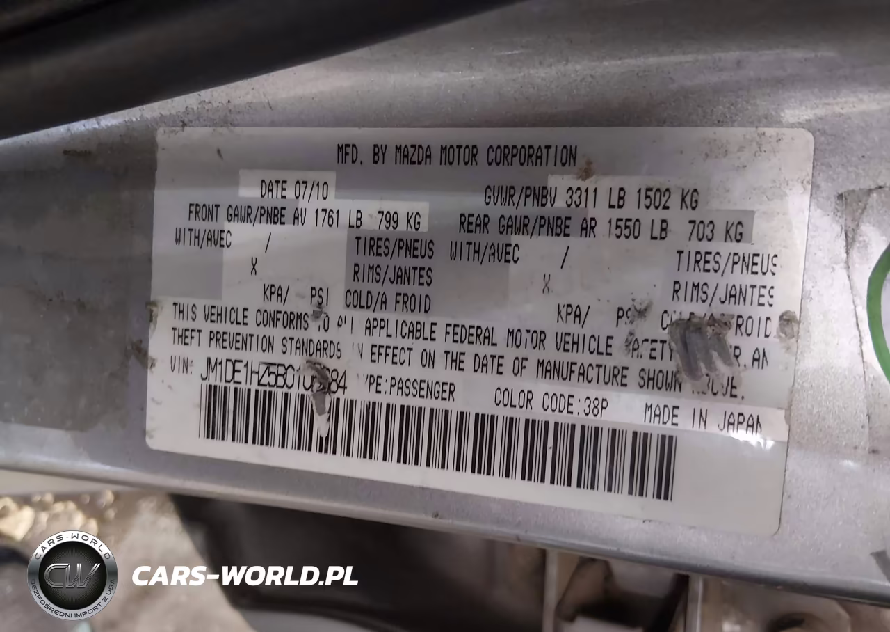 2011 Mazda Mazda2 Touring VIN:JM1DE1HZ5B0106684 - 9