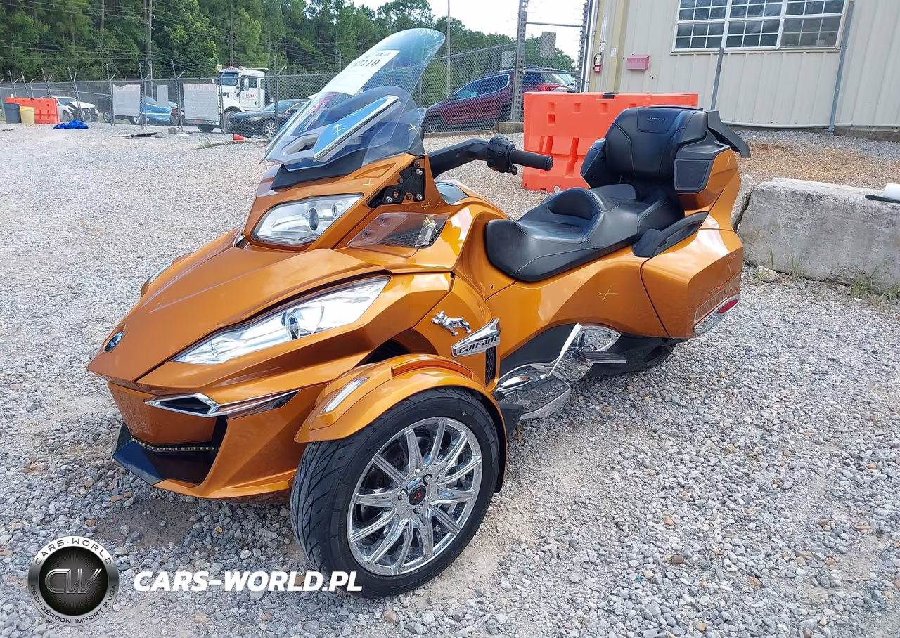 2014 Can-Am Spyder Roadster Rt-Rts-Rt Limited VIN:2BXNBDD14EV002039 - 2