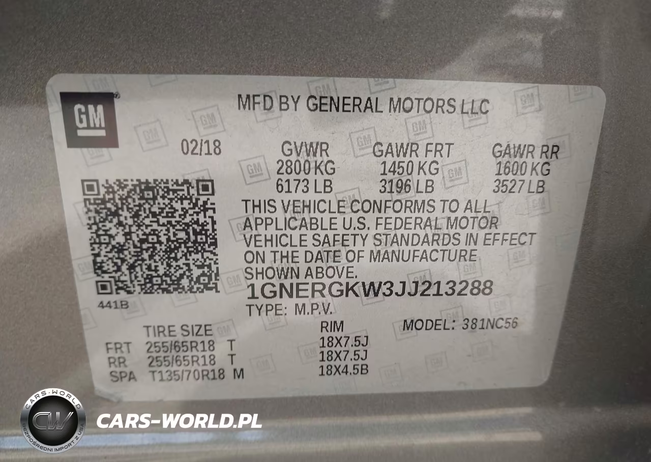 2018 Chevrolet Traverse Lt Cloth VIN:1GNERGKW3JJ213288 - 9