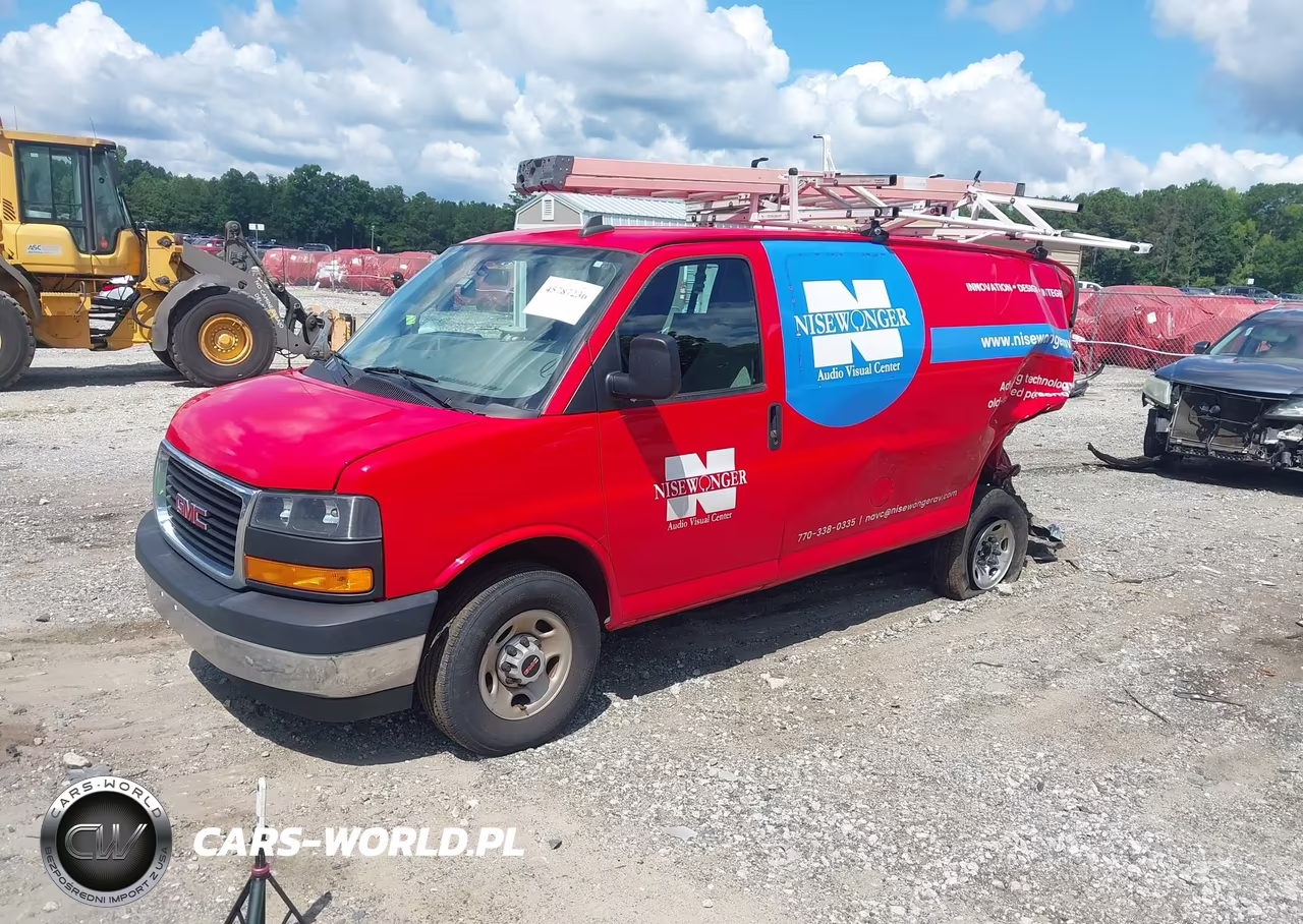 2023 GMC Savana Cargo Rwd 2500 Regular Wheelbase Work Van VIN:1GTW7AFP3P1175685 - 2