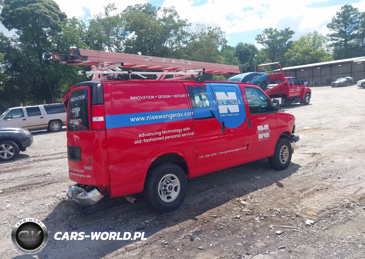 2023 GMC Savana Cargo Rwd 2500 Regular Wheelbase Work Van VIN:1GTW7AFP3P1175685 - 4