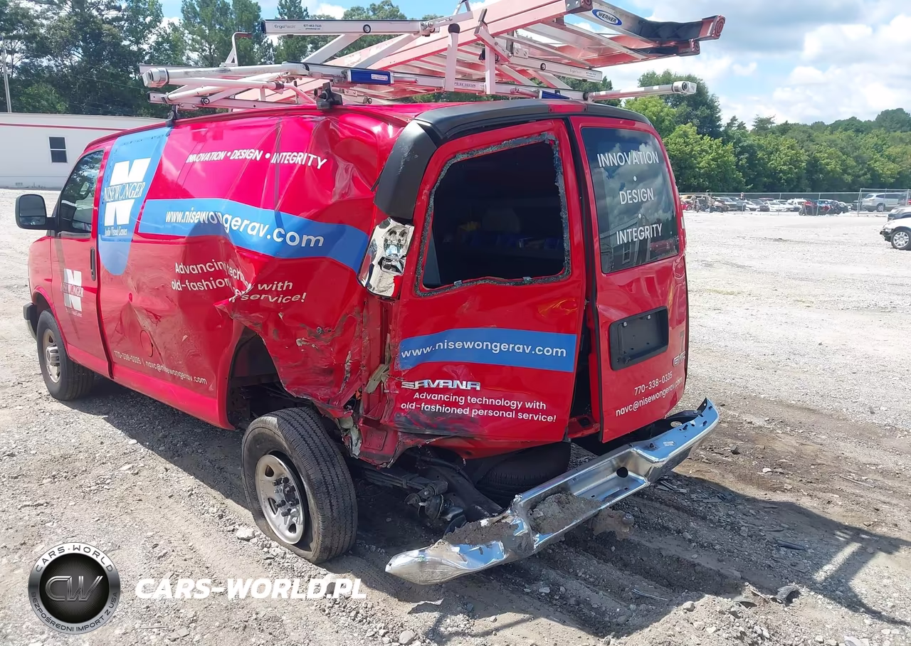 2023 GMC Savana Cargo Rwd 2500 Regular Wheelbase Work Van VIN:1GTW7AFP3P1175685 - 6