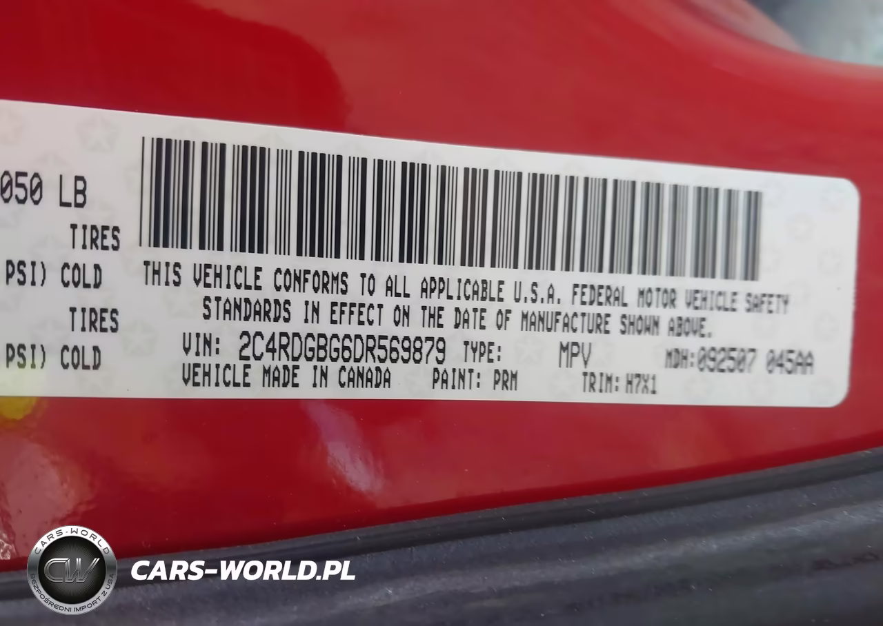 2013 Dodge Grand Caravan Se VIN:2C4RDGBG6DR569879 - 9