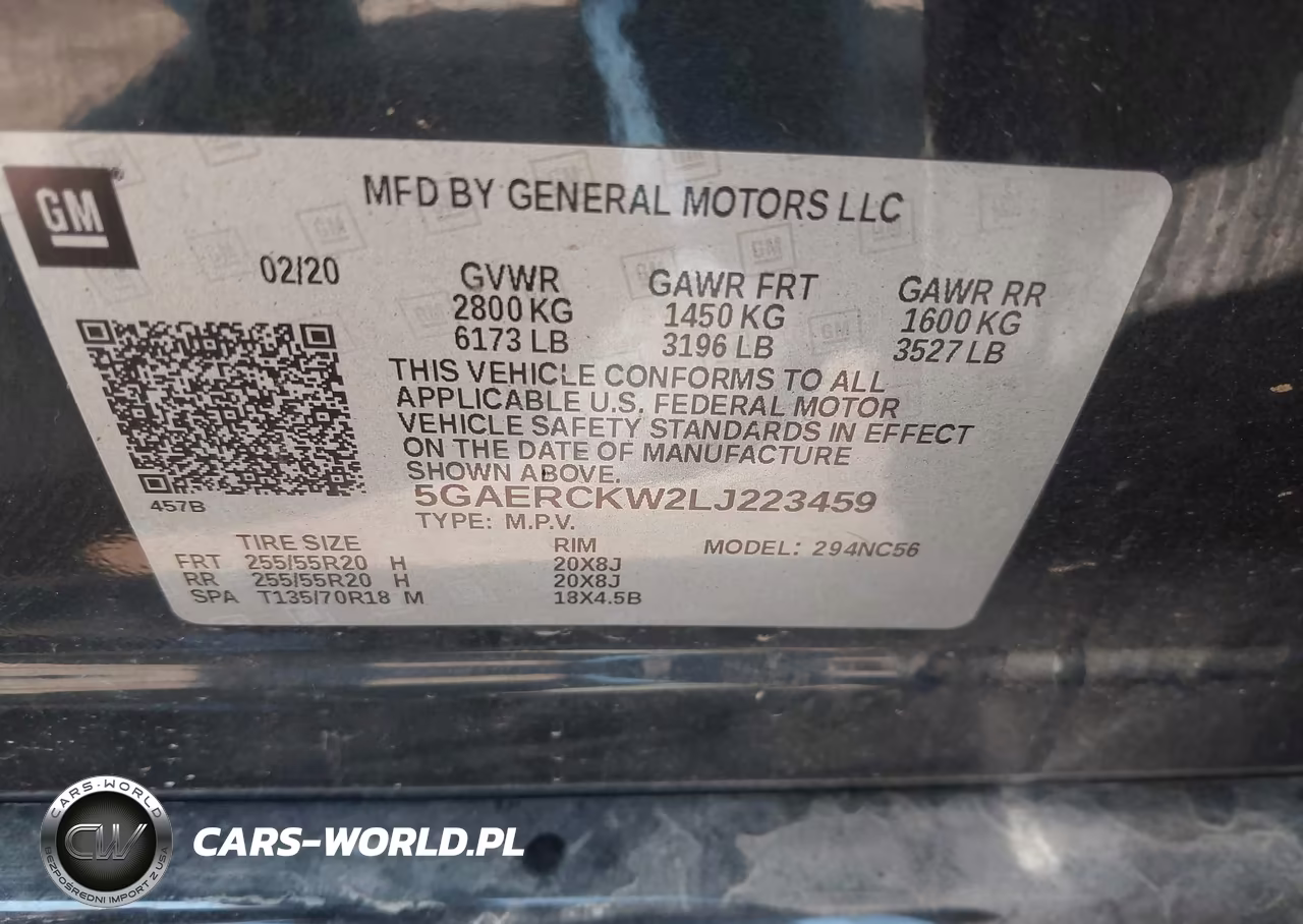 2020 Buick Enclave Fwd Premium VIN:5GAERCKW2LJ223459 - 9