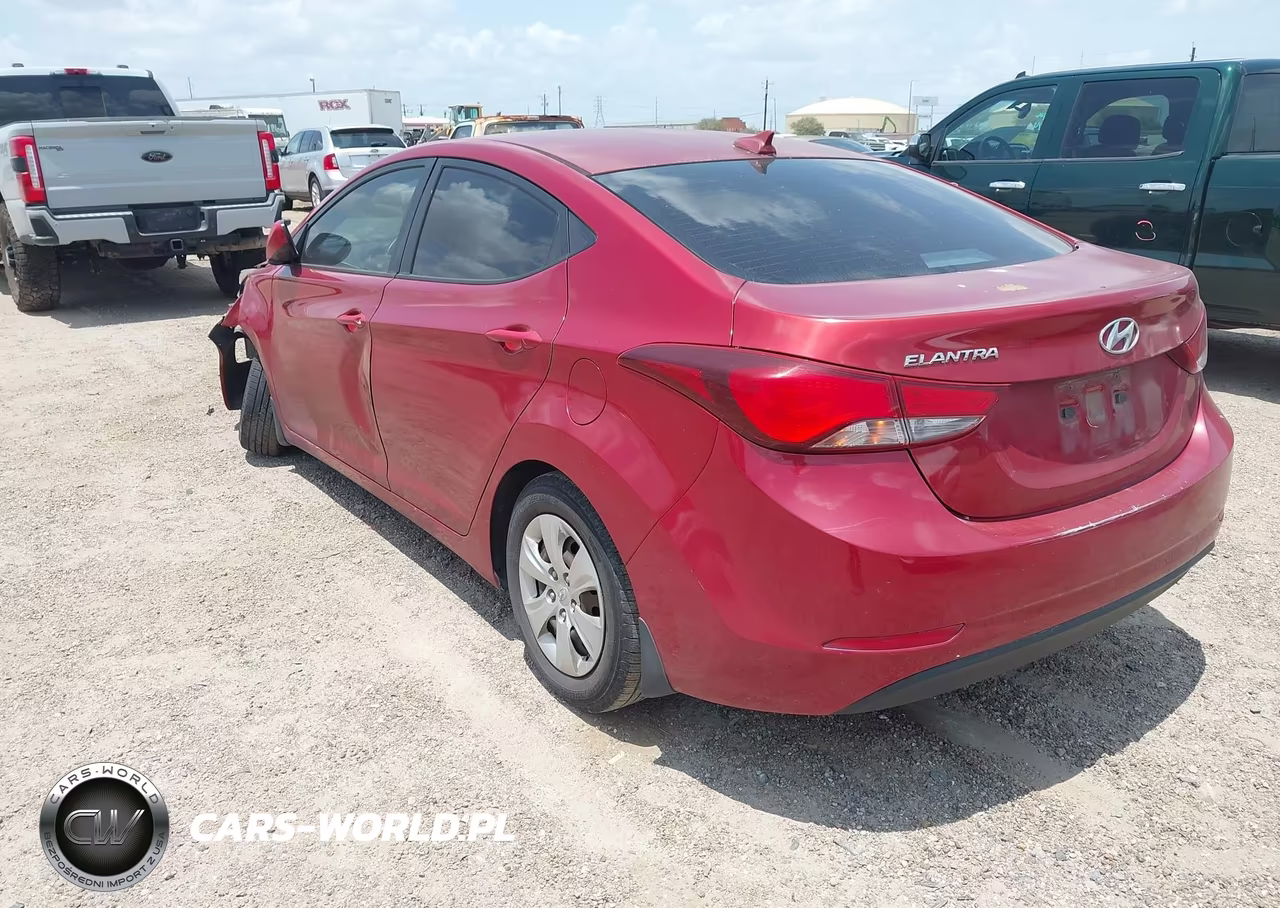 2016 Hyundai Elantra Se VIN:KMHDH4AE6GU640563 - 3