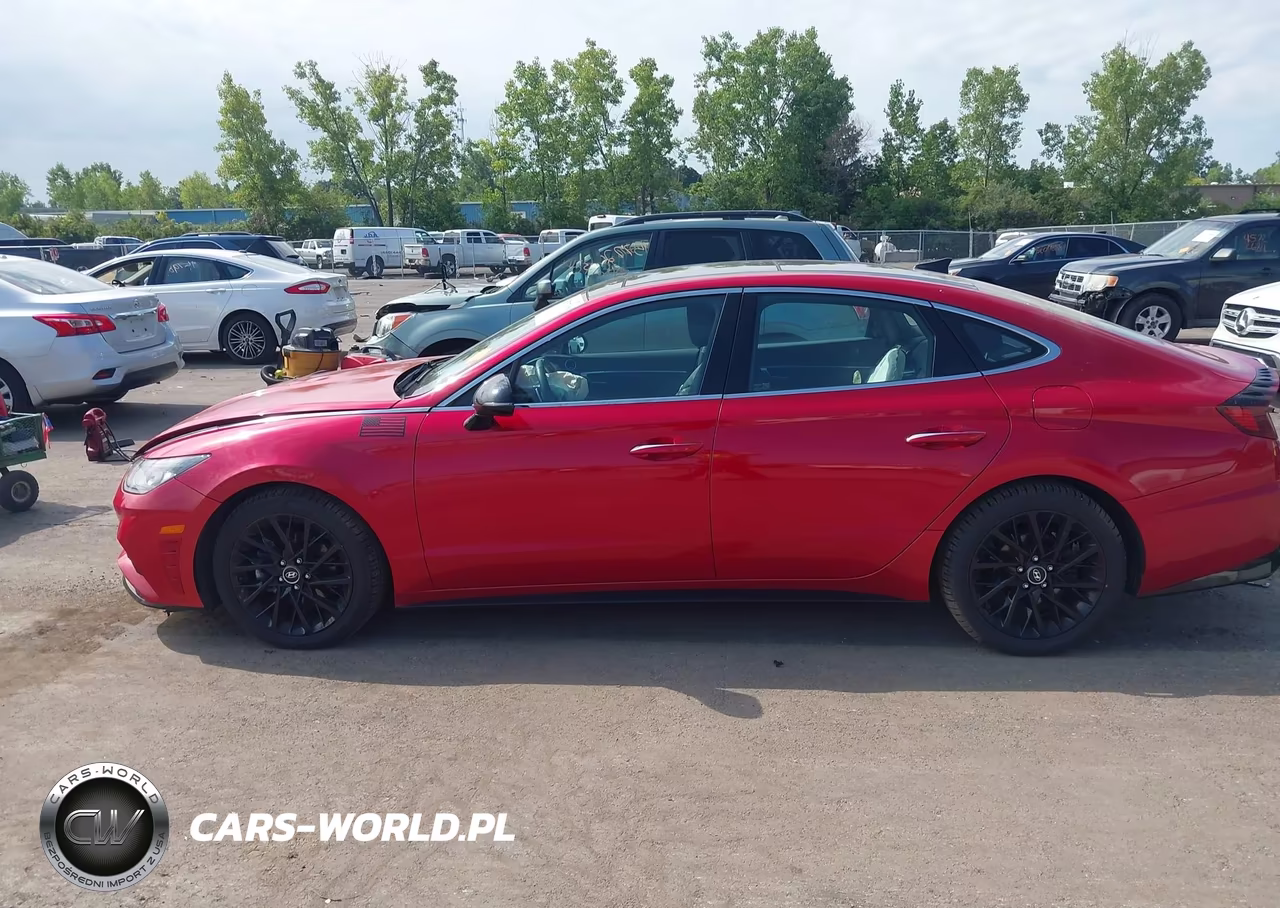 2020 Hyundai Sonata Sel Plus VIN:5NPEJ4J28LH007442 - 14