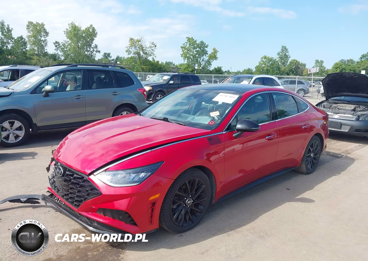 2020 Hyundai Sonata Sel Plus VIN:5NPEJ4J28LH007442 - 2