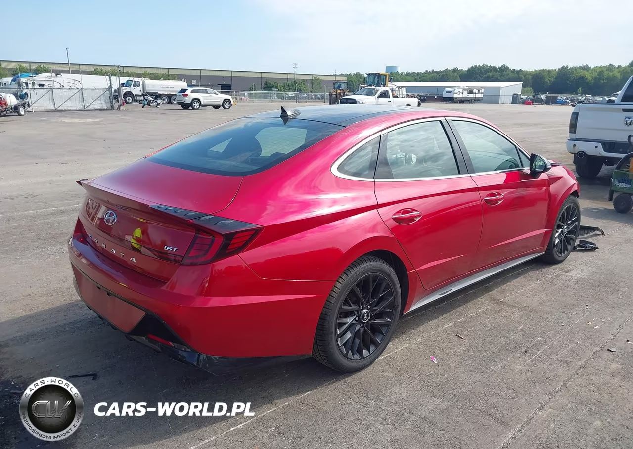 2020 Hyundai Sonata Sel Plus VIN:5NPEJ4J28LH007442 - 4