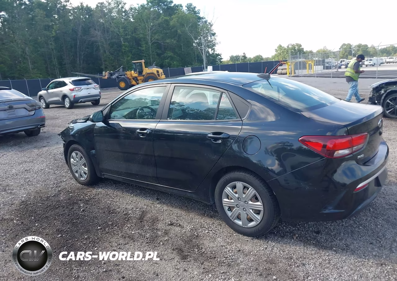 2021 Kia Rio Lx VIN:3KPA24AD8ME382945 - 3
