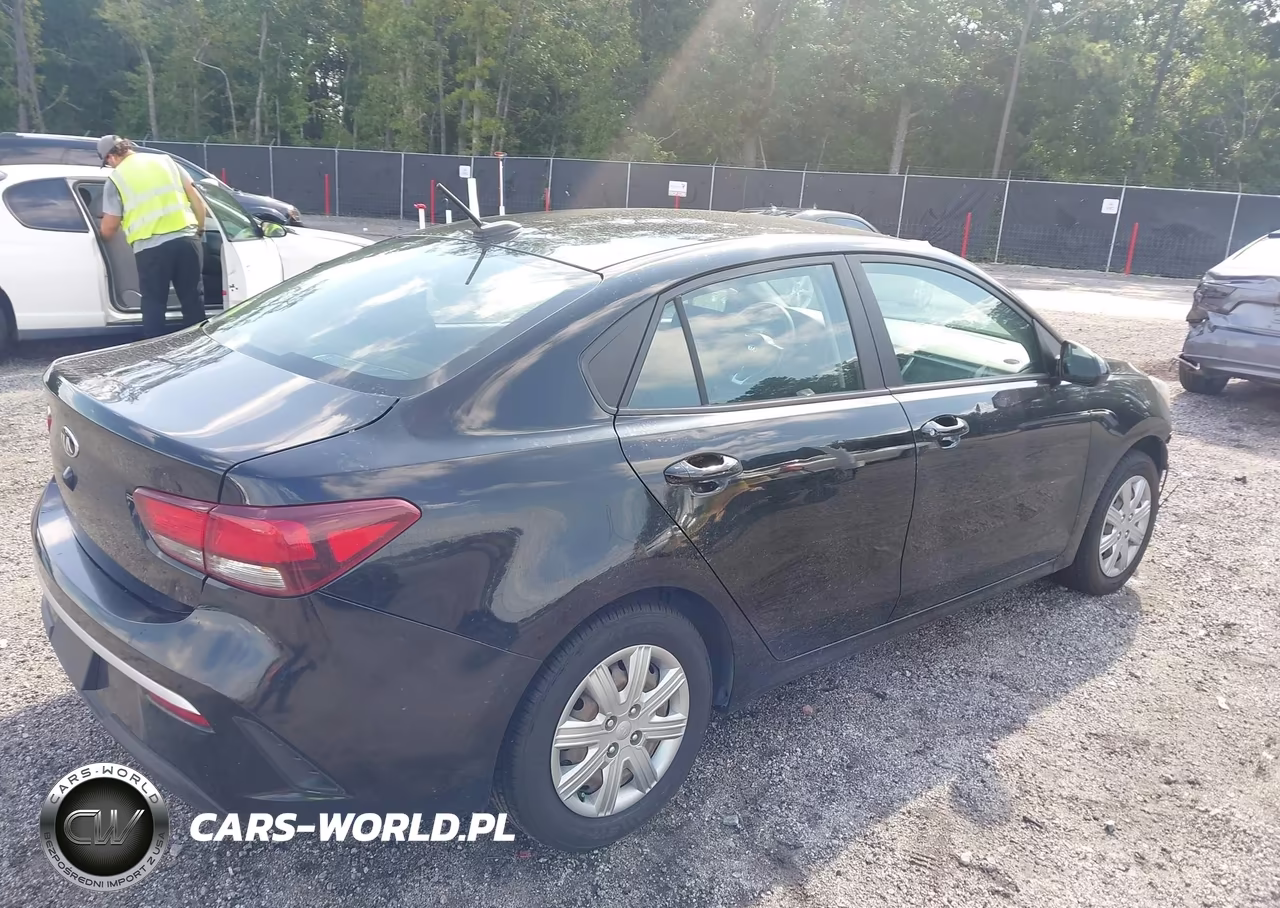 2021 Kia Rio Lx VIN:3KPA24AD8ME382945 - 4