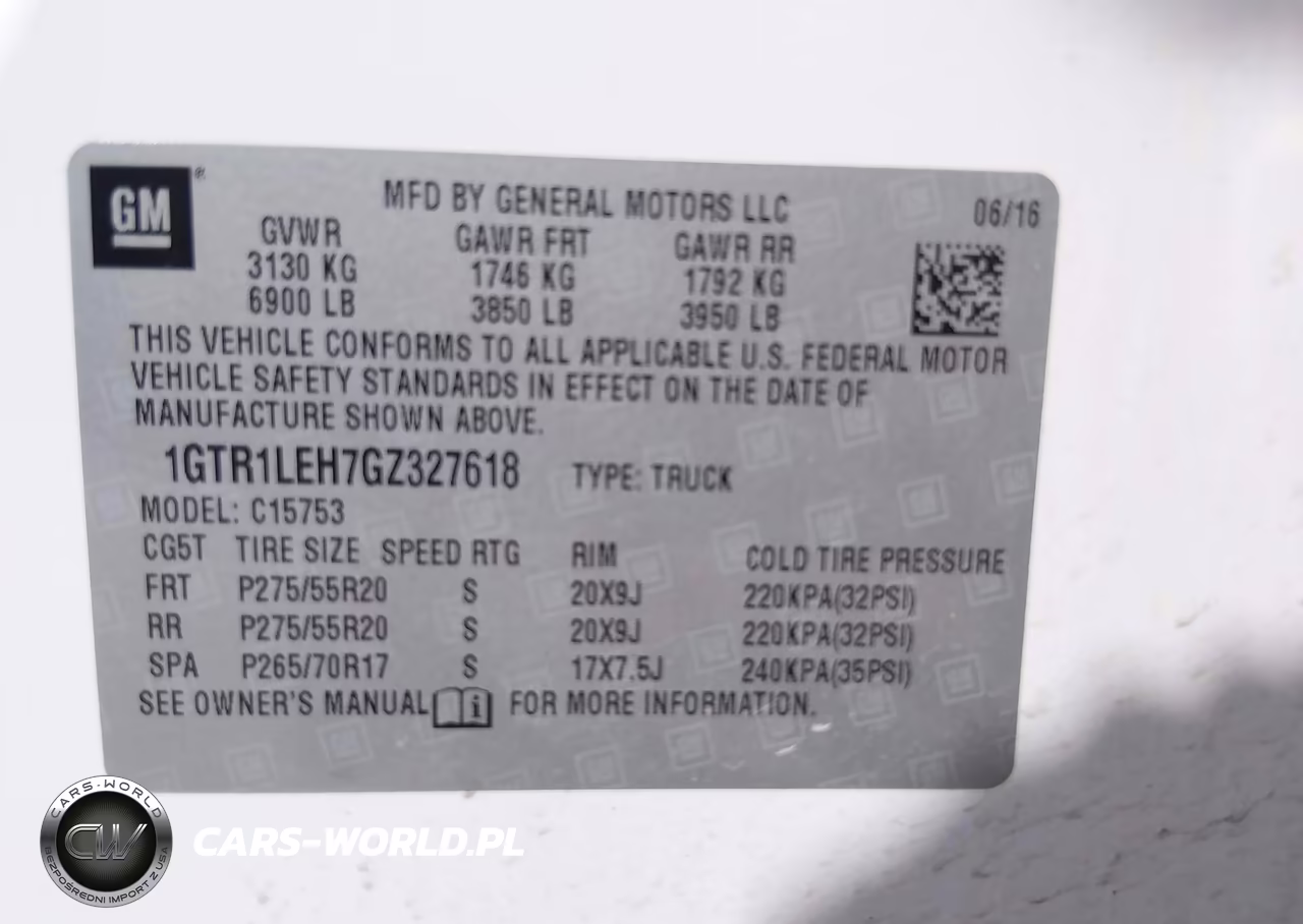 2016 GMC Sierra 1500 VIN:1GTR1LEH7GZ327618 - 9