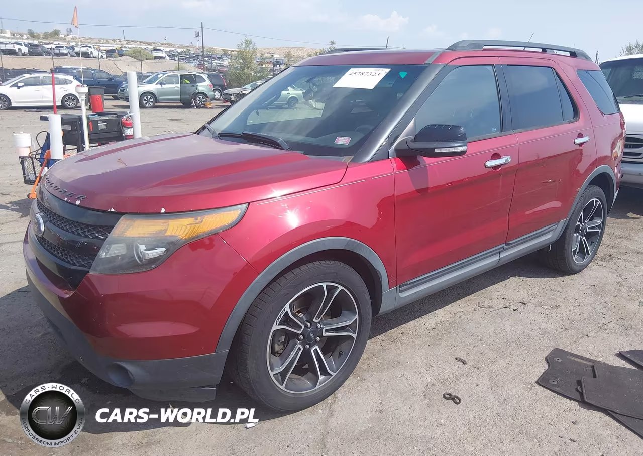 2013 Ford Explorer Sport VIN:1FM5K8GT7DGB29487 - 2
