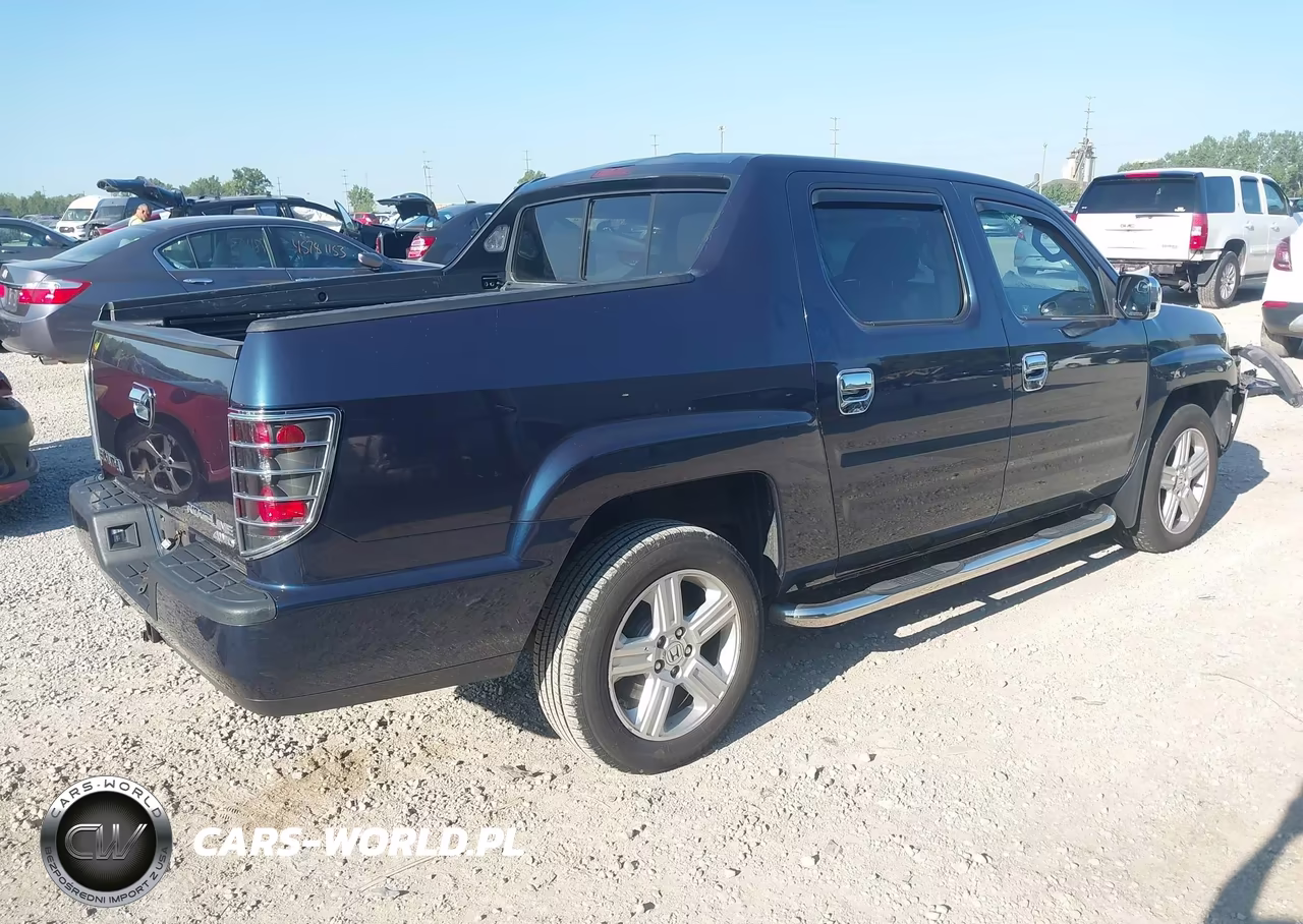 2010 Honda Ridgeline Rtl VIN:5FPYK1F50AB002931 - 4