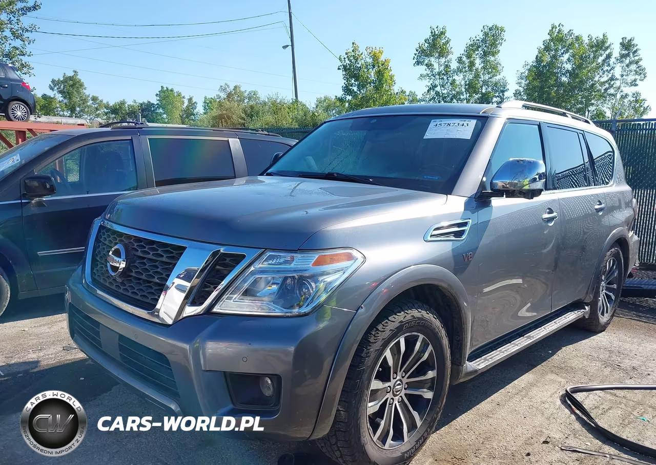 2019 Nissan Armada Sl VIN:JN8AY2NC9K9582257 - 2