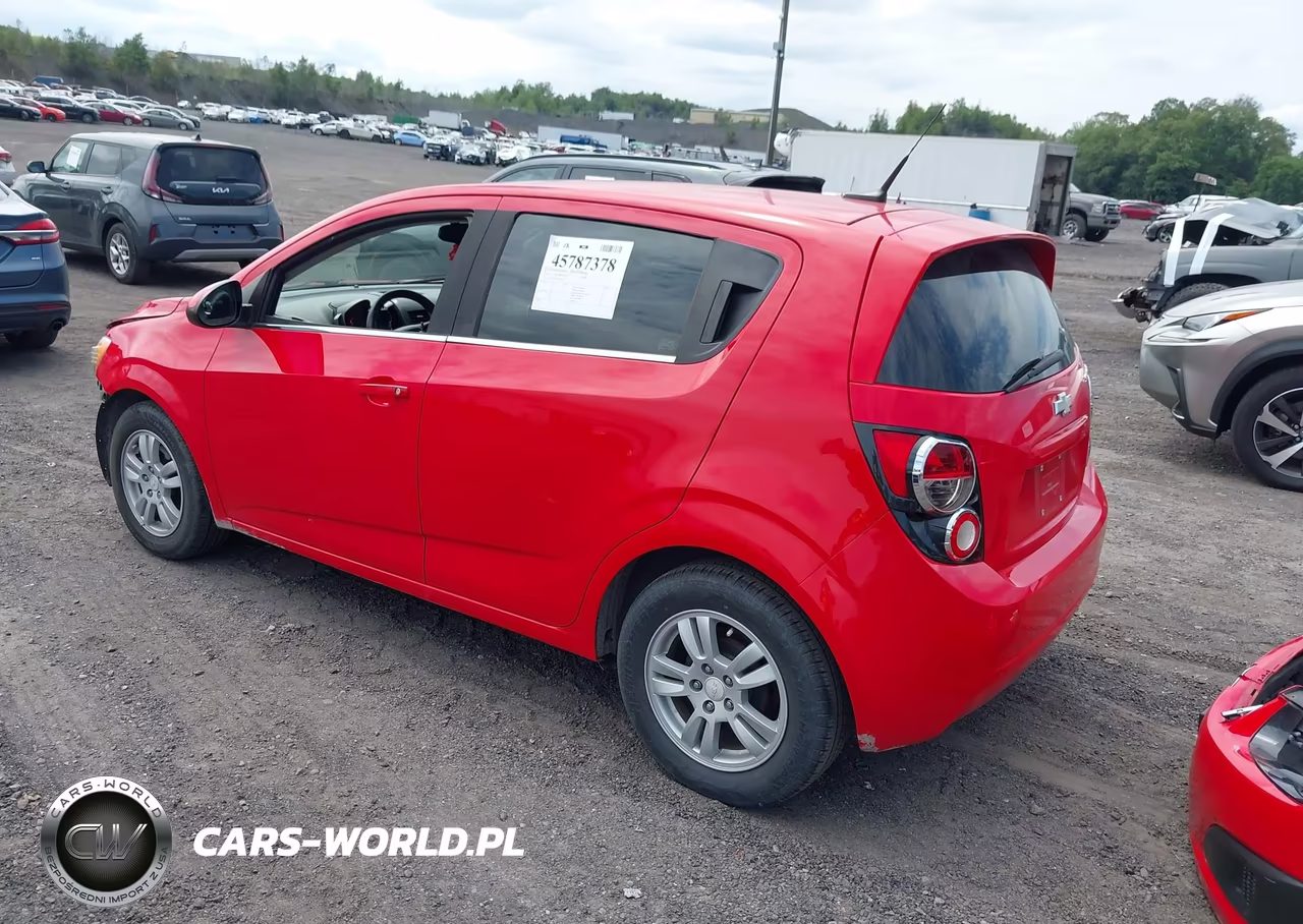 2014 Chevrolet Sonic Lt Auto VIN:1G1JC6SB7E4205398 - 3