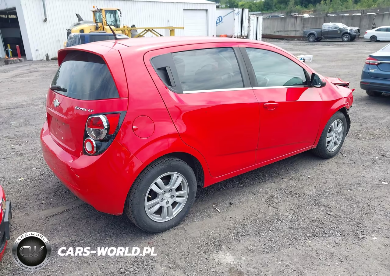 2014 Chevrolet Sonic Lt Auto VIN:1G1JC6SB7E4205398 - 4