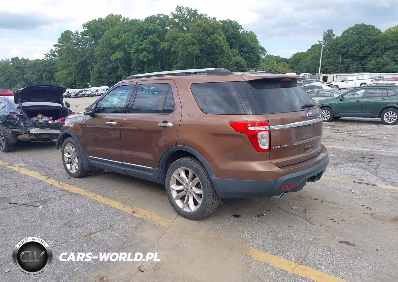 2011 Ford Explorer Limited VIN:1FMHK8F82BGA27750 - 3