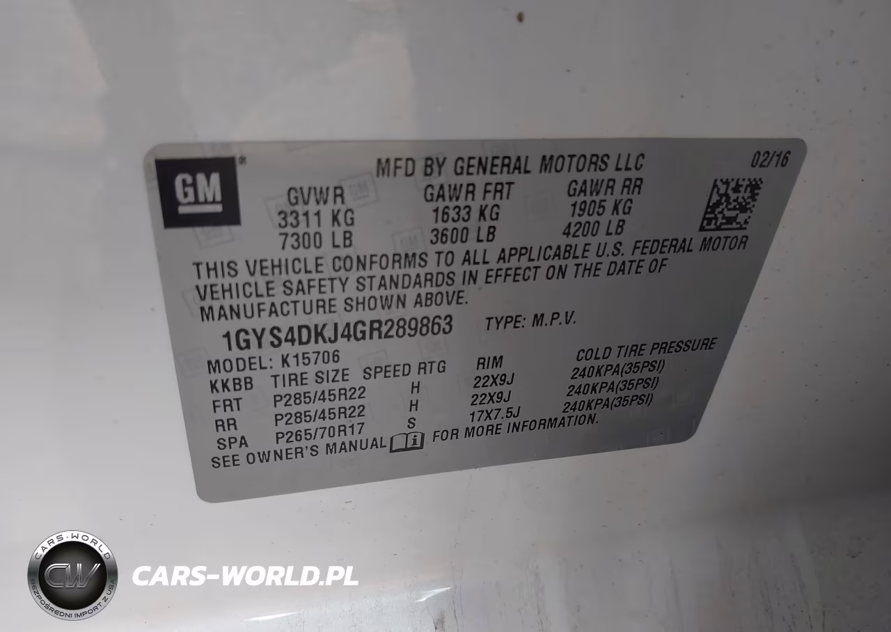 2016 Cadillac Escalade Platinum VIN:1GYS4DKJ4GR289863 - 9