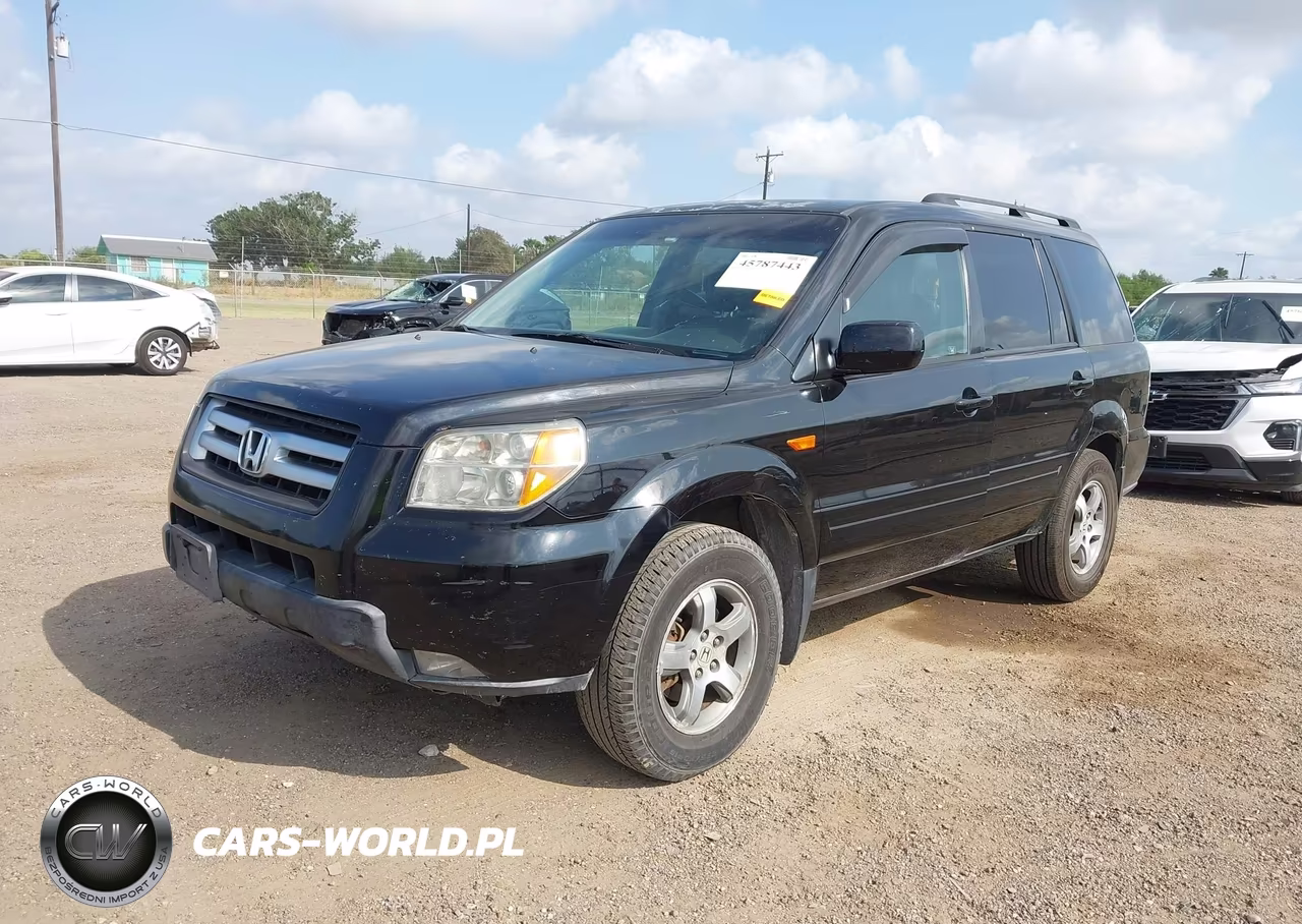 2007 Honda Pilot Ex-L VIN:5FNYF18797B025533 - 2