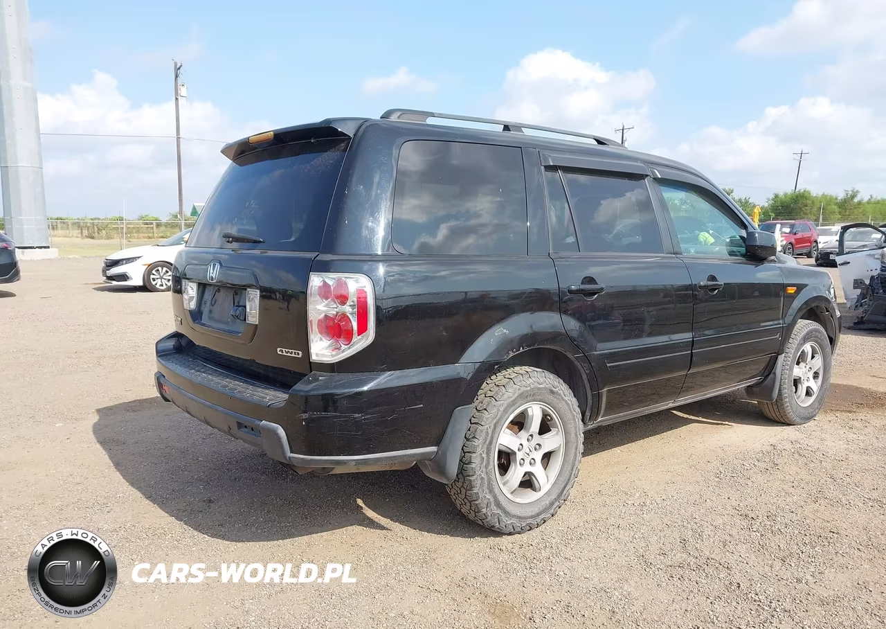 2007 Honda Pilot Ex-L VIN:5FNYF18797B025533 - 4