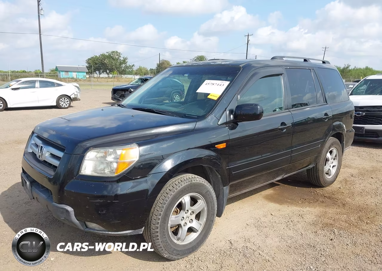 2007 Honda Pilot Ex-L VIN:5FNYF18797B025533 - 6
