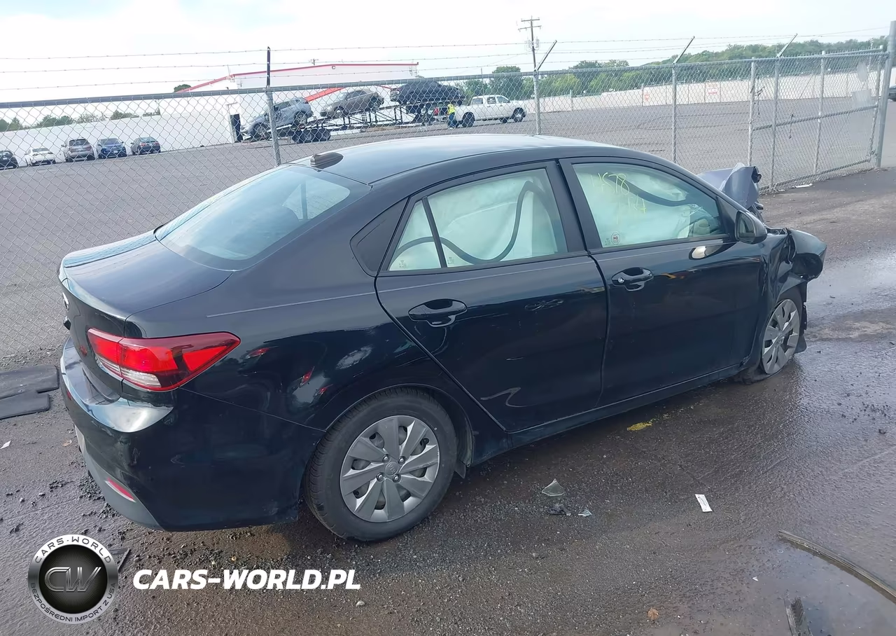 2020 Kia Rio Lx VIN:3KPA24AD5LE357175 - 4