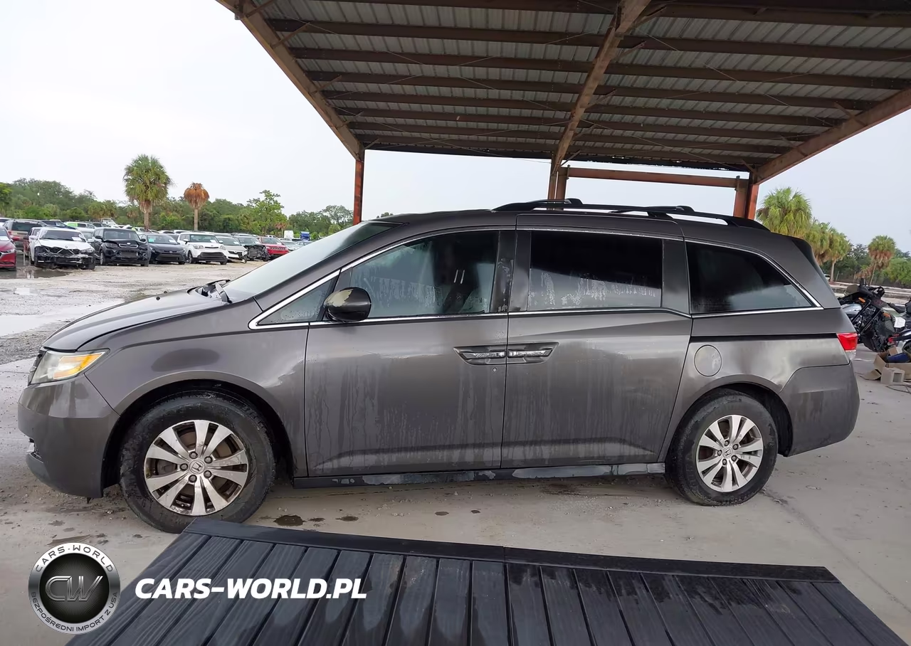 2014 Honda Odyssey Ex-L VIN:5FNRL5H62EB124588 - 14