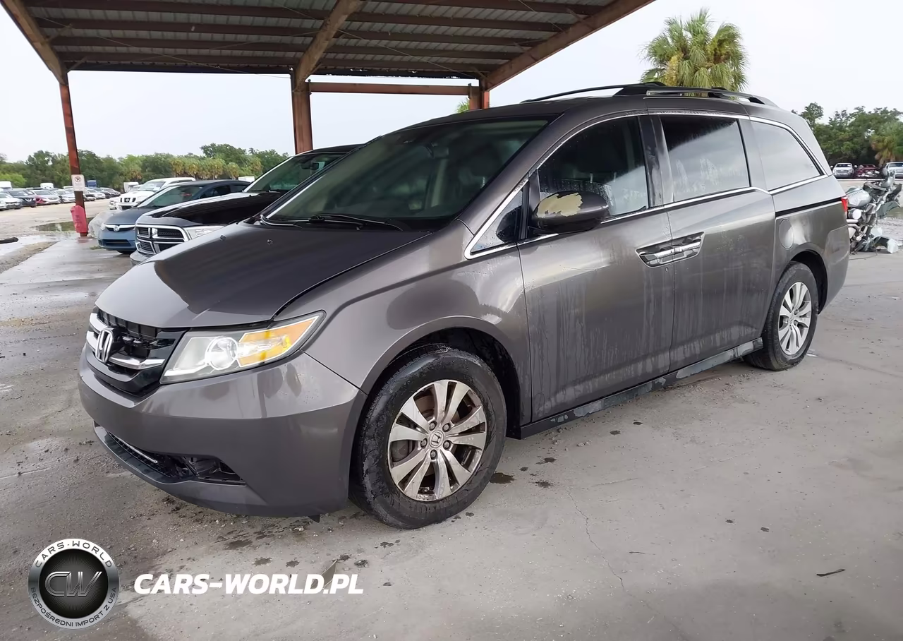 2014 Honda Odyssey Ex-L VIN:5FNRL5H62EB124588 - 2