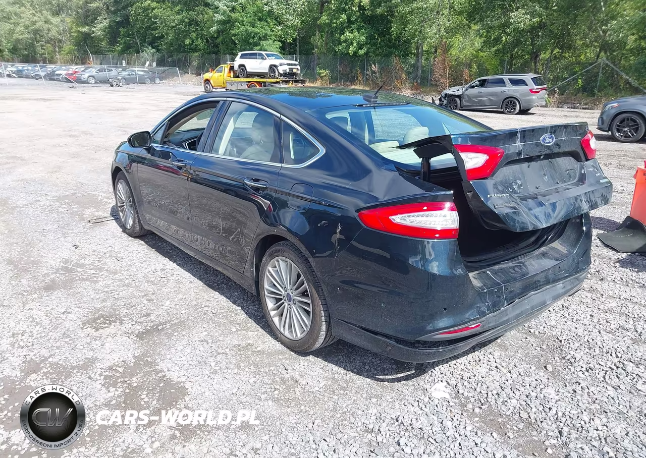 2014 Ford Fusion Se VIN:3FA6P0HD9ER123936 - 3