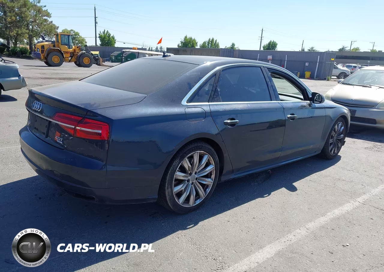 2017 Audi A8 L Sport VIN:WAU43AFD1HN002859 - 4