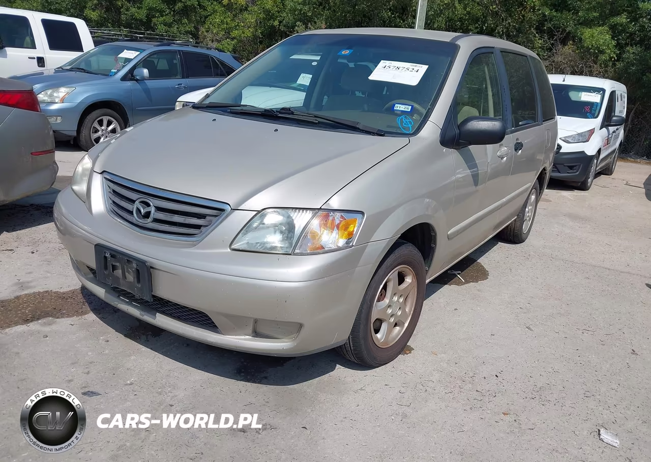 2001 Mazda Mpv Dx-Es-Lx VIN:JM3LW28Y510184569 - 2