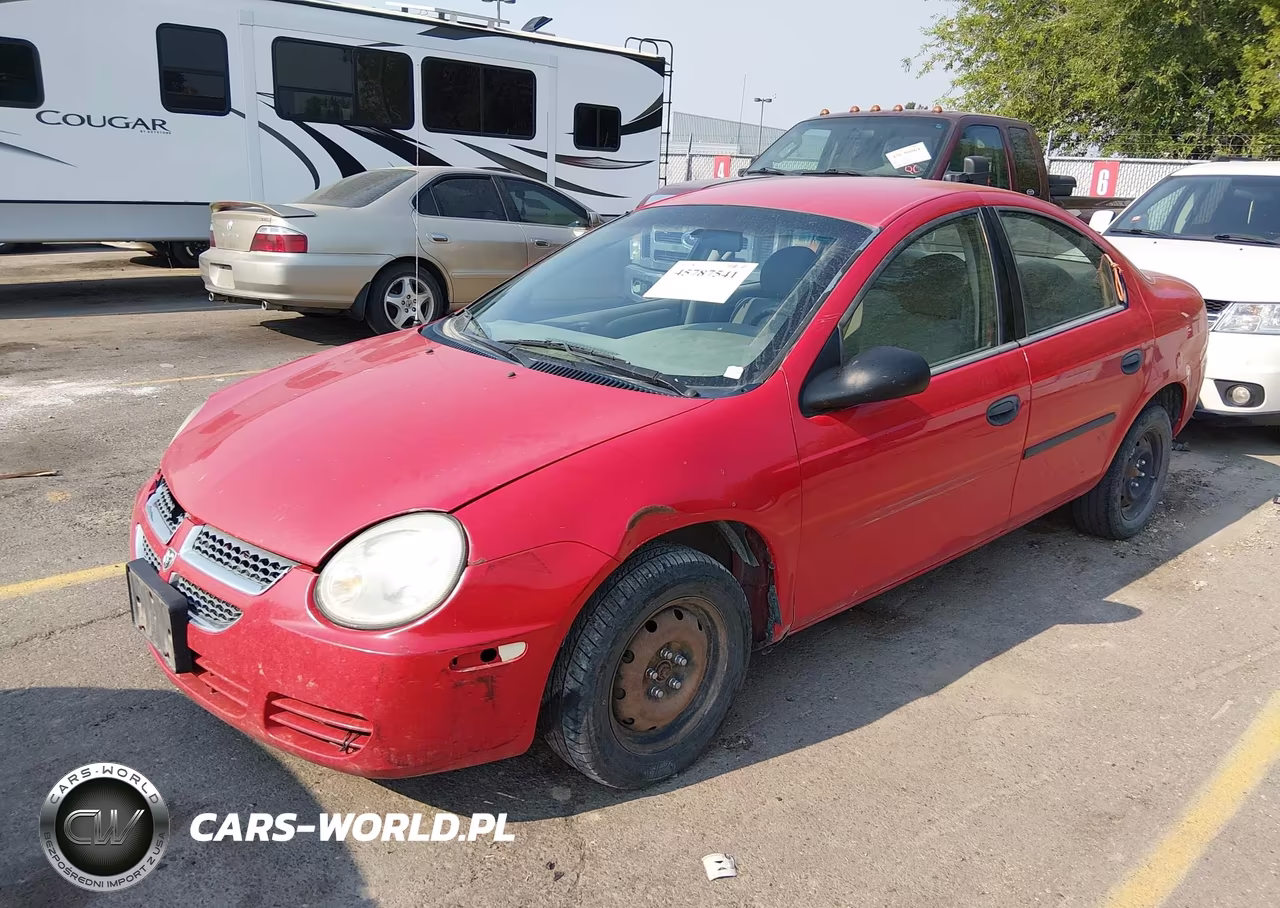 2003 Dodge Neon Se VIN:1B3ES26C43D208507 - 2