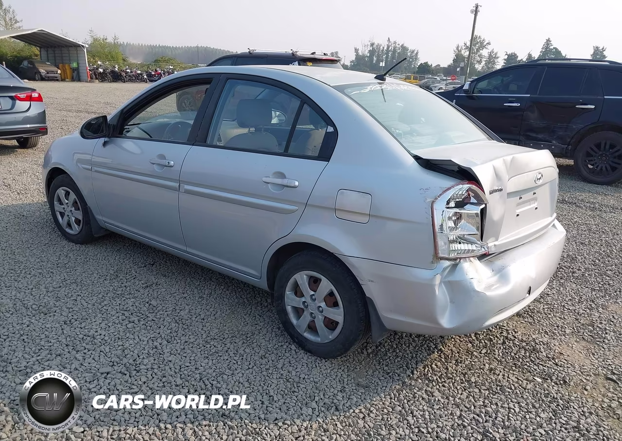 2008 Hyundai Accent Gls VIN:KMHCN46CX8U212122 - 3
