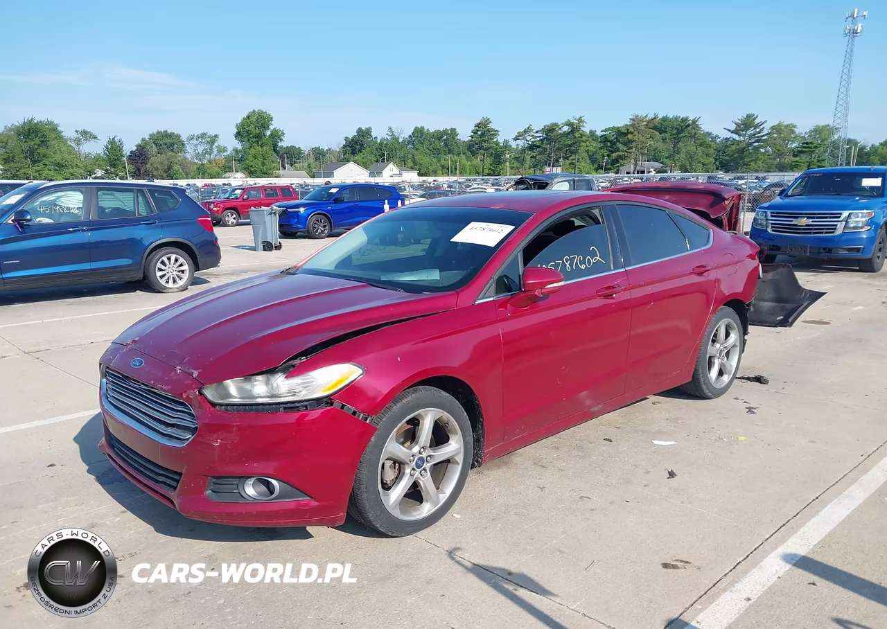 2014 Ford Fusion Se VIN:3FA6P0HD1ER162858 - 2
