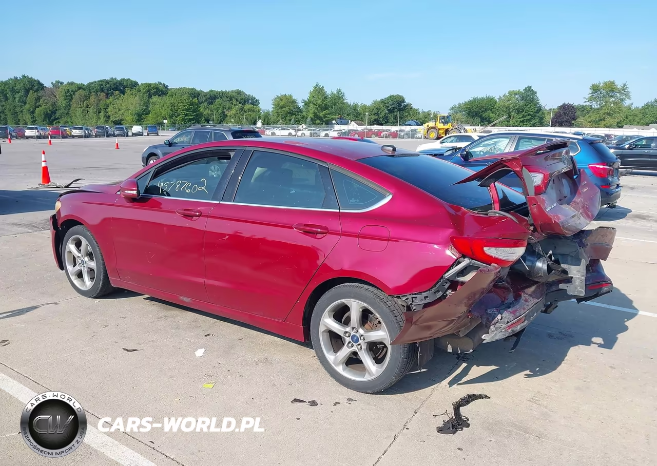 2014 Ford Fusion Se VIN:3FA6P0HD1ER162858 - 3