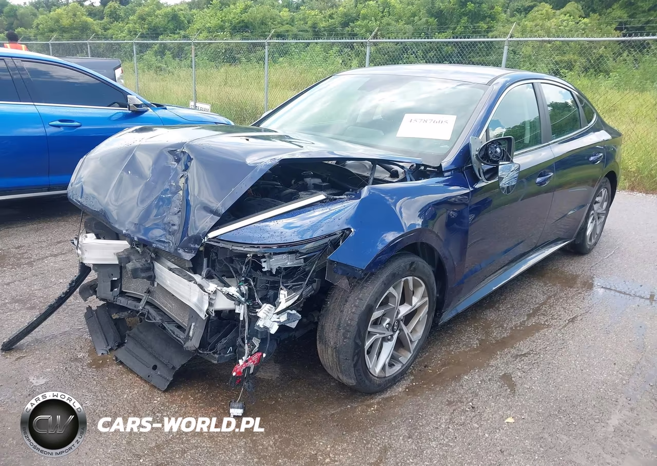 2021 Hyundai Sonata Sel VIN:5NPEL4JA4MH128536 - 2