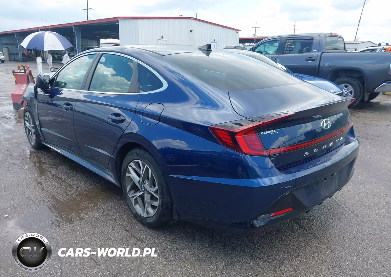 2021 Hyundai Sonata Sel VIN:5NPEL4JA4MH128536 - 3