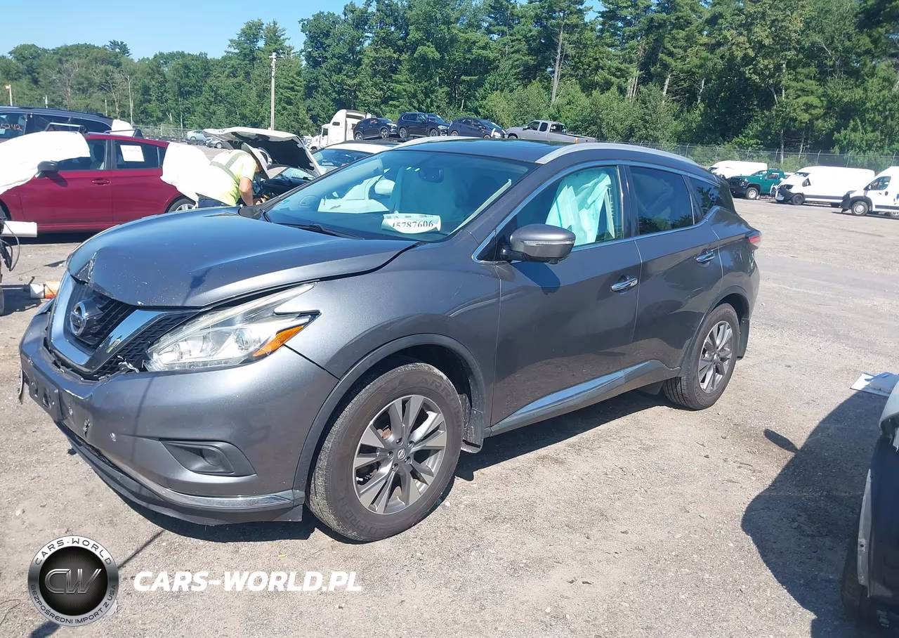 2015 Nissan Murano Sl VIN:5N1AZ2MHXFN225328 - 2