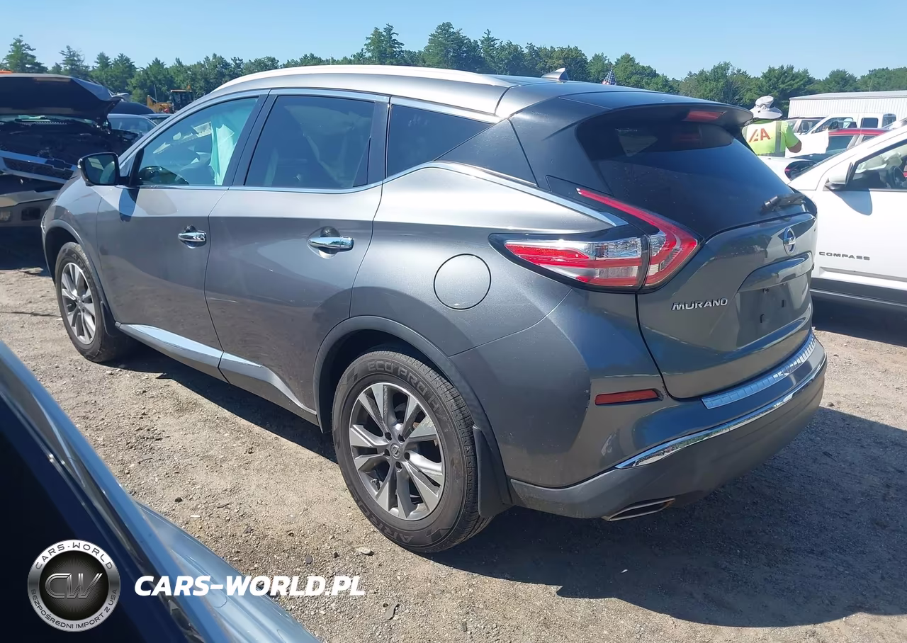 2015 Nissan Murano Sl VIN:5N1AZ2MHXFN225328 - 3