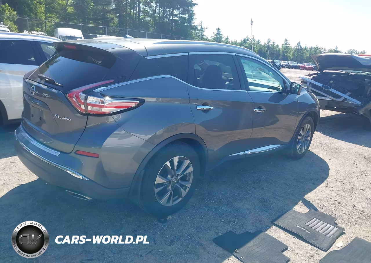 2015 Nissan Murano Sl VIN:5N1AZ2MHXFN225328 - 4