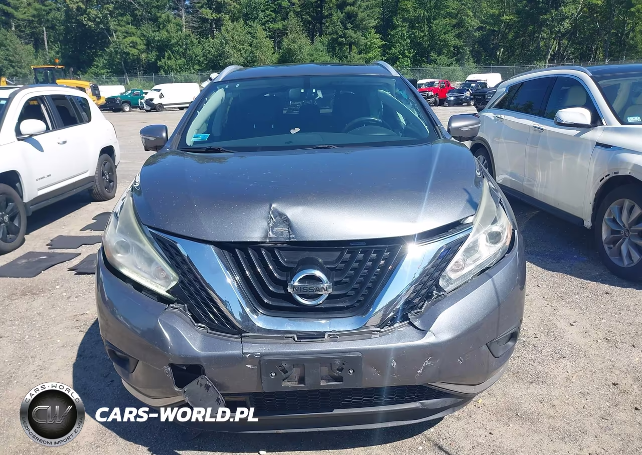 2015 Nissan Murano Sl VIN:5N1AZ2MHXFN225328 - 6