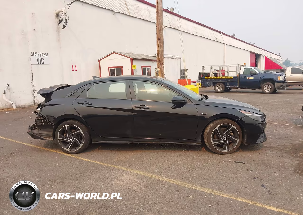 2022 Hyundai Elantra N Line VIN:KMHLR4AF9NU240608 - 14