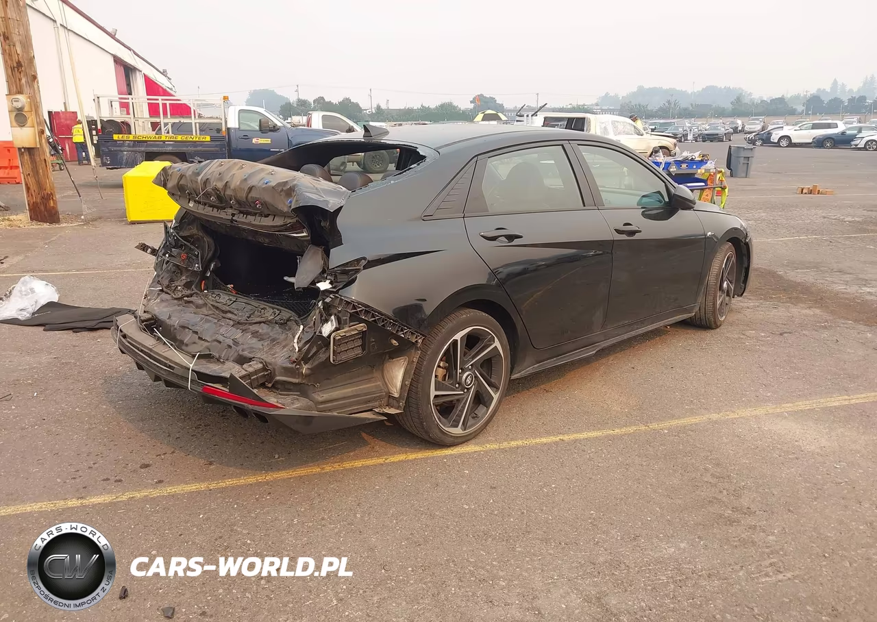 2022 Hyundai Elantra N Line VIN:KMHLR4AF9NU240608 - 4