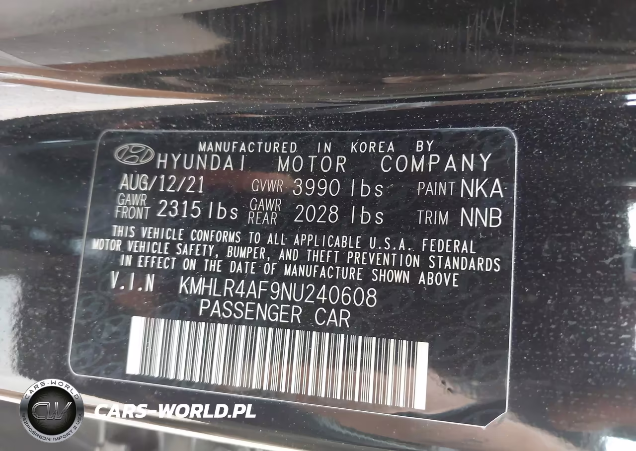 2022 Hyundai Elantra N Line VIN:KMHLR4AF9NU240608 - 9