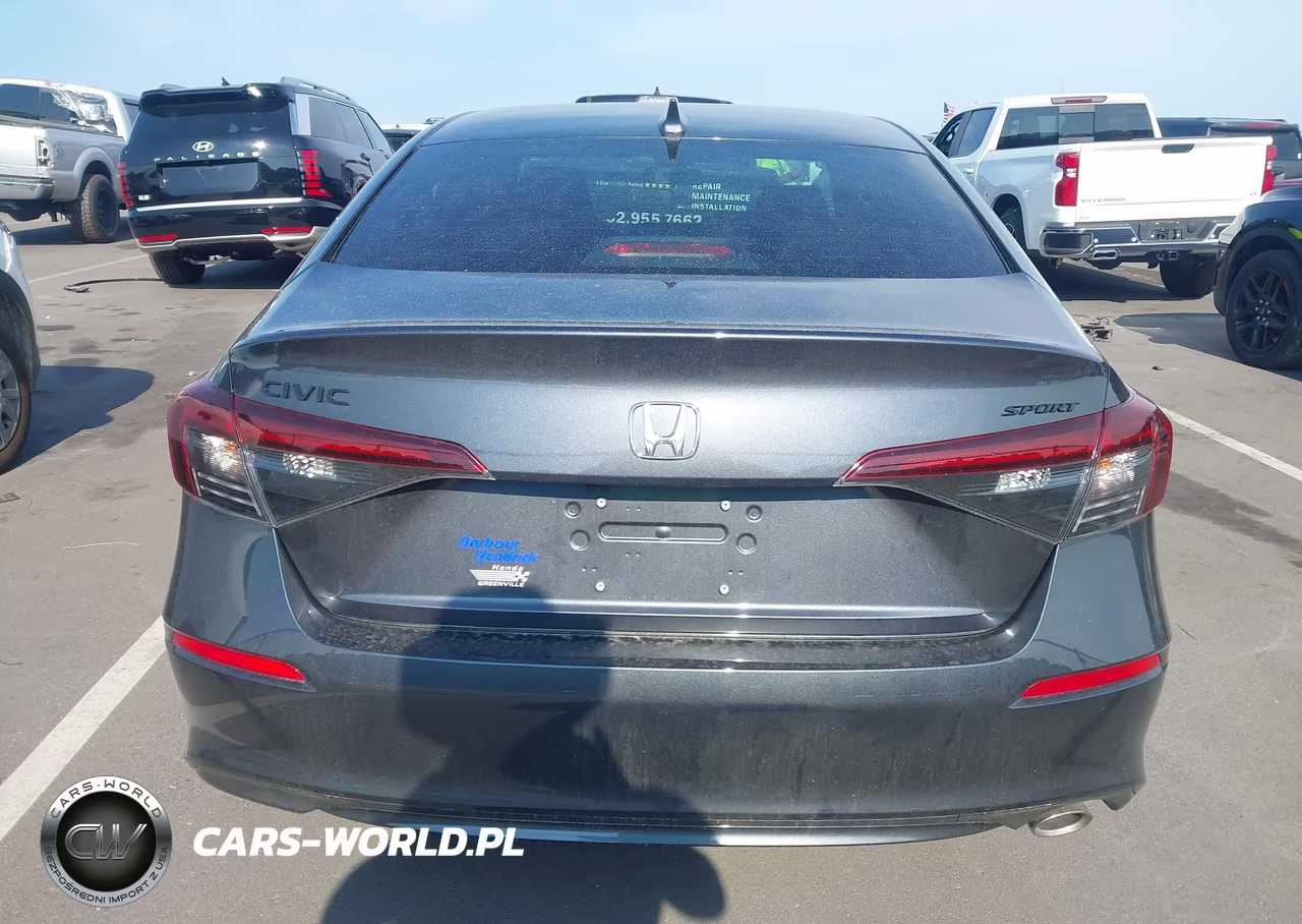 2026 Honda Civic Sport VIN:2HGFE2F59TH576472 - 16