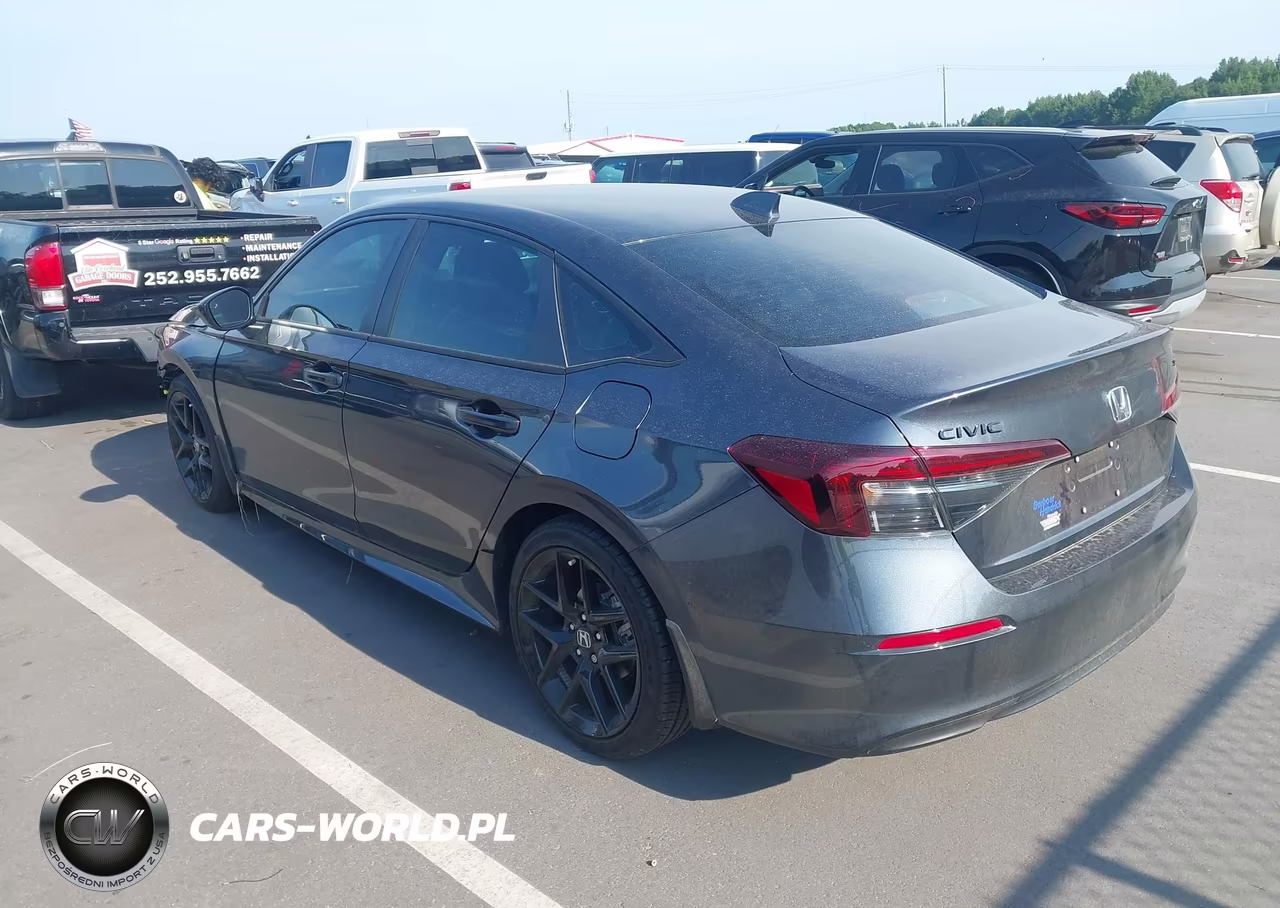 2026 Honda Civic Sport VIN:2HGFE2F59TH576472 - 3