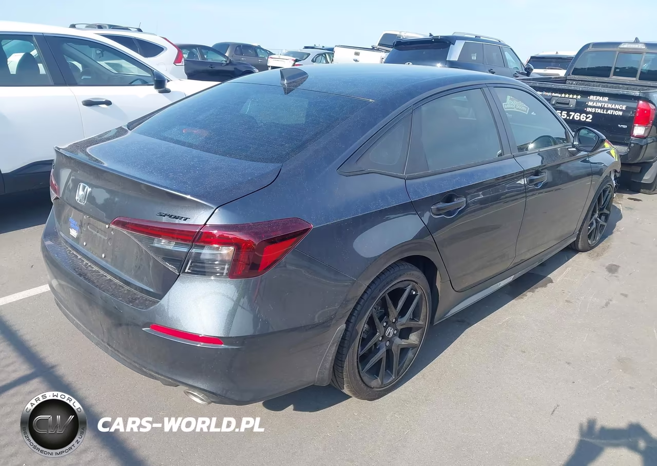 2026 Honda Civic Sport VIN:2HGFE2F59TH576472 - 4